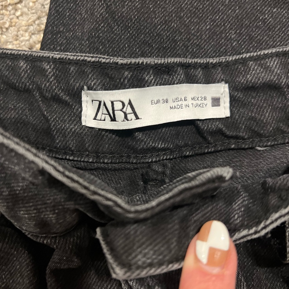 Zara distressed jeans